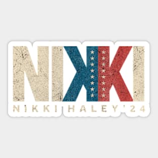 Vote Nikki Haley 2024 Sticker